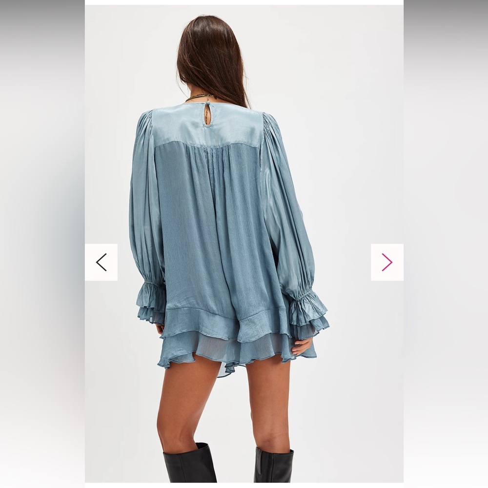 NWOT free people Prairie Dust romper - Picture 2 of 16